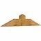 Ekena Millwork Portland Rough Sawn Timber Gable Bracket, Western Red Cedar, 48"W x 10"H x 2"D x 6"F, 5/12 Pitch GBW048X10X0206POR00RWR - alternate 3